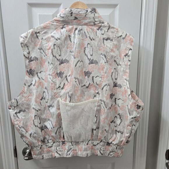 FP Movement Off the Grid Vest Womens Large Free People Pink Gray Outdoor Hiking - Picture 3 of 14